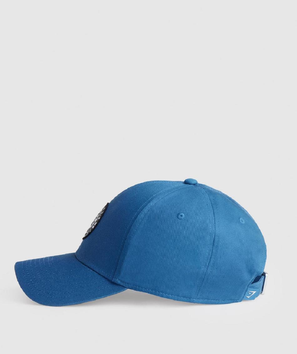 Sombreros Gymshark Legacy Cap Accessories Azules | CO 4214HAP